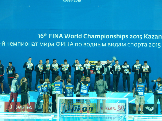 DLRG Grefrath Gruppe nimmt an Saarland-Wettbewerb teil - Grefrath DLRG Schwimmteam bei Special Olympics